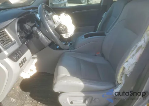 2017 Toyota Highlander Limited z USA, uszkodzony, nr VIN 5TDDZRFH7HS423269